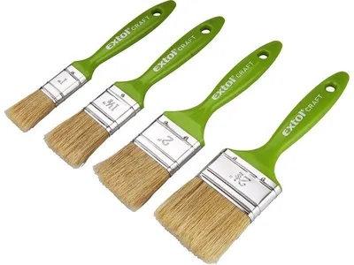 Zdjęcie produktu dla szczotki płaskie, zestaw 4, 25-38-50-63 mm