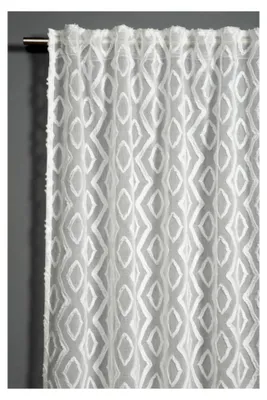 Produktbild von Fertiggardine mit Gardinenband, Scherli, Weiß, 140 x 245 cm, Lichtdurchlässig, Blickdicht, Faltenwurf,  , Individuell Anpassbar