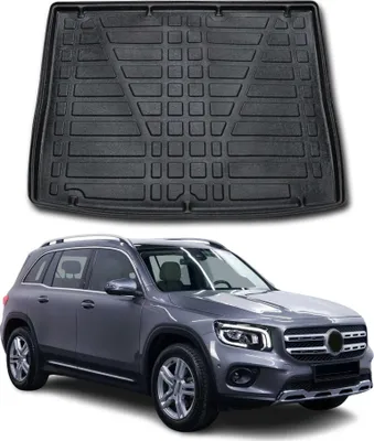 Image de Bac de coffre pour Mercedes GLB X247 2019-2025 5 places caoutchouc TPE