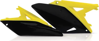 Image de ACERBIS plaque d'immatriculation latérale jaune/noire pour SUZUKI RM-Z 250