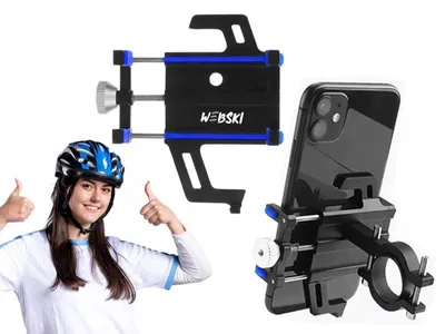 Produktbild von Webski ATH510 Stabile Aluminium Handyhalterung für Lenker