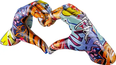 Produktbild von Gilde ruky "Street Art" syntetická živica viacfarebná 37212