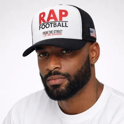 Produktbild von Rap and Football From the streets to the stadium AF Trucker Cap Black