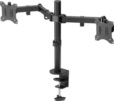 Produktbild von Goobay 58529 Doppel-Monitorhalterung Flex für Monitore zwischen 17 und 32 Zoll (43-81 cm)