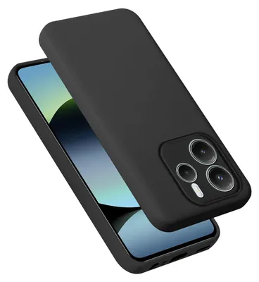 Image de Cadorabo Housse pour Xiaomi Redmi Note 14 5G Housse en silicone Housse en silicone liquide pour téléphone portable Housse de protection résistante aux rayures et aux chocs pour Xiaomi Redmi Note 14 5G