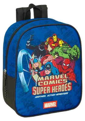 Produktbild von Safta Avengers 6l 22x27x10 Cm Mini Rucksack Blau  Kinder Blau One Size