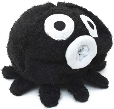 Produktbild von Oktopus Kosmetiktuchspender in Schwarz – Dekorativer Taschentuchspender im maritimen Tintenfisch-Design für Bad, Auto & Wohnzimmer
