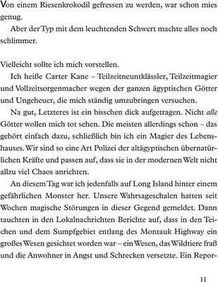 Obrázek produktu pro Percy Jackson - Auf Monsterjagd mit den Geschwistern Kane (Percy Jackson)