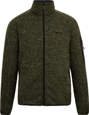 Produktbild von Regatta - "Newhill" Fleecejacke für Herren, Durchgehender Reißverschluss, meliert RG12182 (3XL) (Dunkel-Khaki)