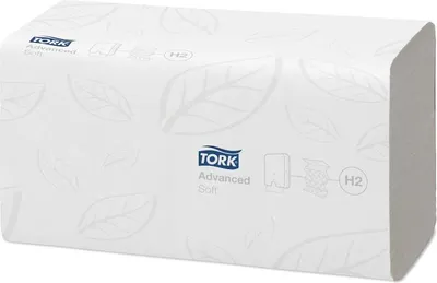 Produktbild von TORK Xpress® Multifold-Handtücher Weiß H2, 2-lagig, 20 x 190 Blatt, 471132 471132 (471132)