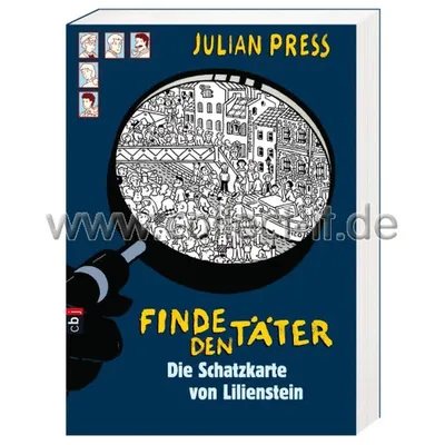 Produktbild von Finde den Täter - Die Schatzkarte von Lilienstein
