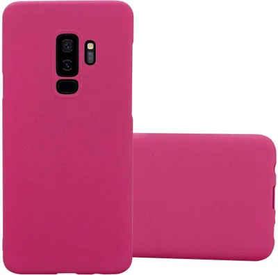 Produktbild von Cadorabo Schutzhülle für Samsung Galaxy S9 PLUS Hülle in Pink Etui Hard Case Handyhülle Cover