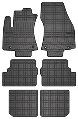 Zdjęcie produktu dla Dywaniki gumowe do Opel Zafira A 1999-2005 (minivan) – czarne, dopasowane – Wielganizator SolidPRO