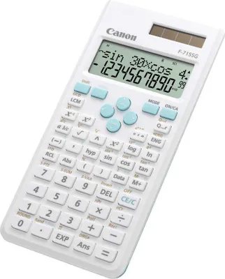 Obrázok produktu pre Canon F-715SG, Desktop, Vedecká kalkulačka, 16 číslica/číslic, 2 riadky, Batéria / solárny, Modrá, Biela
