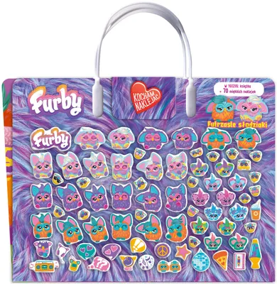 Obrázok produktu pre Furby. Futrzaste słodziaki. Kocham naklejać