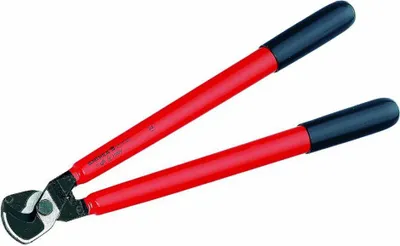 Zdjęcie produktu dla Knipex 95 17 500, Szczypce do cięcia bocznego, 2,7 cm, Aluminium, Stal, Aluminium, Czarny, Czerwony, 500 mm