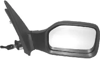 Produktbild von Außenspiegel passend für Peugeot 106 08/ 1991 - Rechts Beifahrer schwarz 8148KP 8148T8 8148CE 8151F7 815227 Johns