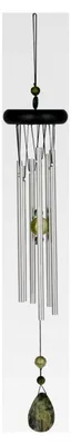 Produktbild von Woodstock Windspiel Chakra Chime, Silber, 46,9 cm