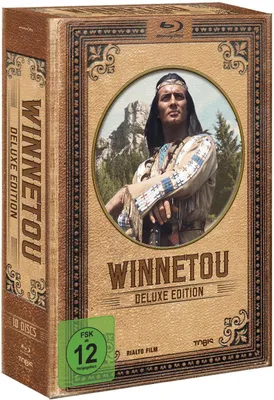 Produktbild von Winnetou Deluxe Edition Blu-ray Box [9 BRs