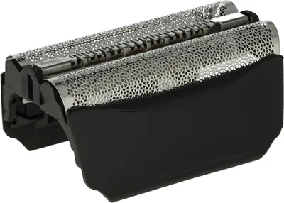 Produktbild von vhbw 1x Doppelscherfolie kompatibel mit Braun 5753, 5756, 5652, 5752, 5751, 5647, 5649, 5645, 5646, 570, 5757, 570CC Elektrorasierer + Rahmen, schwarz