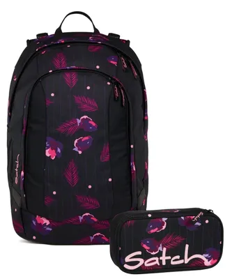 Produktbild von Satch, Schulrucksack-Set AIR Mystic Nights 2-teilig