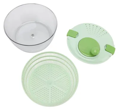 Imagen del producto de Secador multifuncional para verduras y escurridor de ensaladas de 4 litros