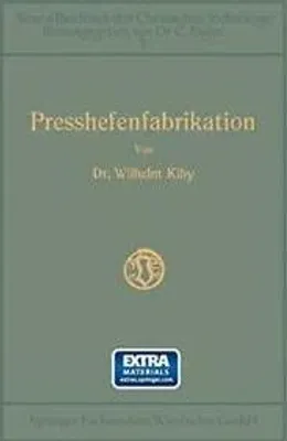 Image de Handbuch der Presshefenfabrikation