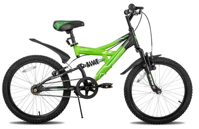 Image de Vélo pour enfants de 20 pouces, avec suspension complète et freins V-brake doubles, pour garçons et filles