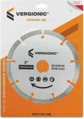 Produktbild von 125mm segmentierte Diamantscheibe für Betonsteine