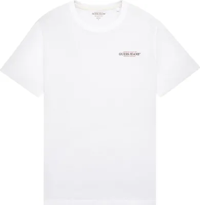 Produktbild von Guess Jeans Gj Cn Slim American Tr Kurzarm-t-shirt Weiß 2XL Herren Weiß 2XL