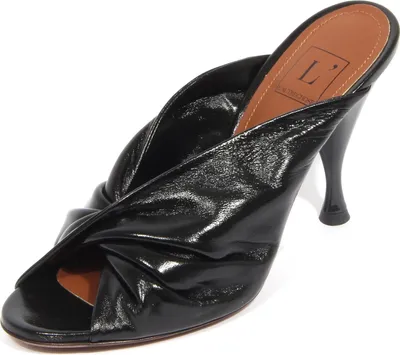 Produktbild von G5262 sandalo donna L'AUTRE CHOSE black leather sandals woman