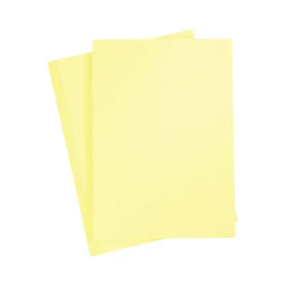 Produktbild von Karton, farbig, A4 210x297 mm,  180 g, Kanariengelb, 20Bl.