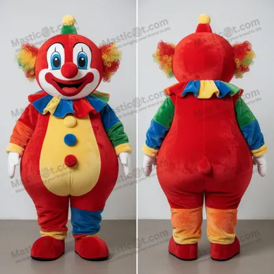 Immagine prodotto di Costume MASTICOT da Clown Cartoon Rosso