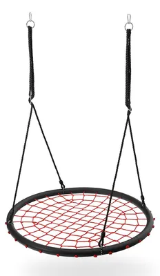 Produktbild von Red Saucer Swing, langlebiges Outdoor-Spielgerät
