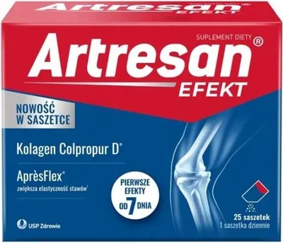 Produktbild von Artresan EFFECT Kollagen Colpropur D FÜR GELENKE 25 Beutel