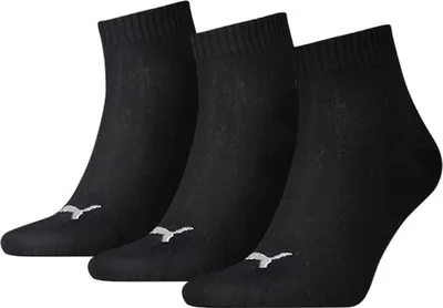 Image de Puma QUARTER PLAIN (3 PAIRES) NOIR 43-46