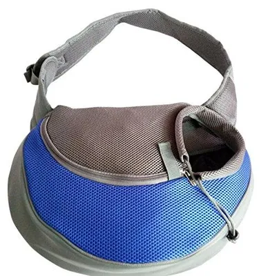 Haustier-Reisetasche aus Mesh, 38x10x20 cm, für Hunde bis 3 kg