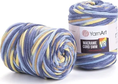 Produktbild von Yarn Art Macrame Cord 5 mm VR 85 m 915 Schnur