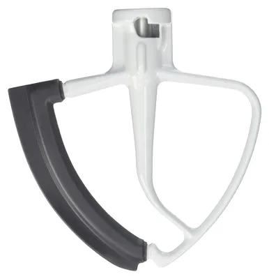 Zdjęcie produktu dla KitchenAid 5KFE5T, Trzepak, Szary, Biały, Metal, Silikon, 5K45SS, 5KSM45, 5KSM95, 5KSM125, 5KSM150, 5KSM156, 5KSM175, 5KSM180, 5KSM185, 45 mm, 180 mm