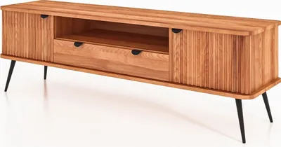 Produktbild von TV-schrank KULA aus Massivholz, Naturgeölt