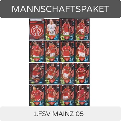Immagine prodotto di Topps Match Attax - 2019/20 - Pacchetto squadre - 1° FSV Mainz 05