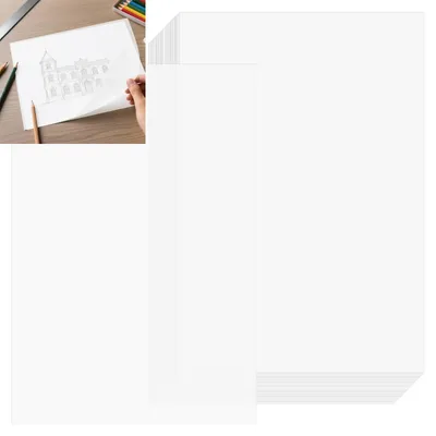 50x A3 Transparentpapier 90 g/m², halbtransparent, 420 x 297 mm