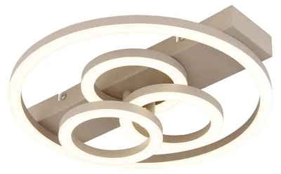 Productafbeelding van Unieke plafondlamp Darryl zand bruin