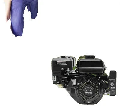Obrázek produktu pro Plynový motor, 4-taktní, elektrický startér, černý