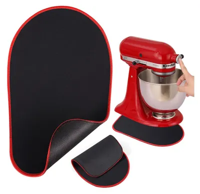 Produktbild von Anti-Rutsch Matte für KitchenAid Standmixer, 33x20 cm, ideal für Küchenmaschinen 4,5–5 L