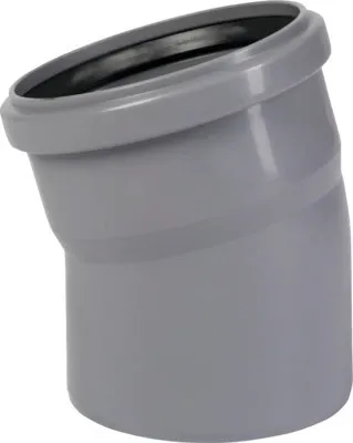 Produktbild von Bogen Osma HTB 15° DN 125 grau