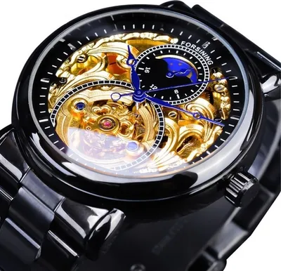 Immagine prodotto di Orologio FORSINING LU-14505 - Nero Elegante KP14505