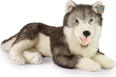 Immagine prodotto di Husky di peluche, 60 cm, ecologico
