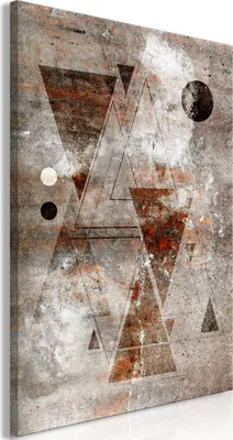 Produktbild von Italienischer Leinwand Leinwandbild - Horoscope (1 Part) Vertical 40x60 cm Abstrakt a-A-0559-b-a