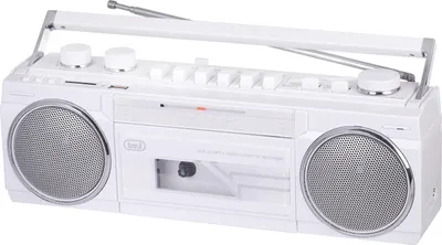 Zdjęcie produktu dla Trevi RR 501 BT, Przenośny, FM, MW, SW, Biały, Zewnętrzny, SD, D